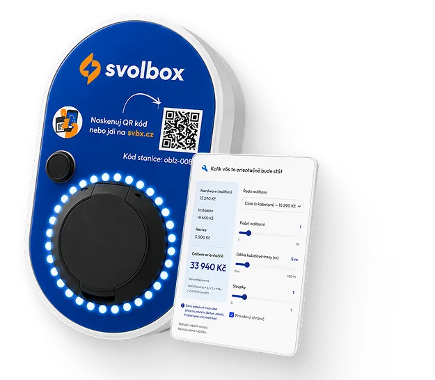 Svolbox wallbox a orientační kalkulačka ceny
